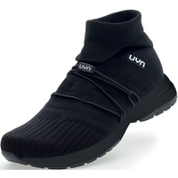 UYN Herren Free Flow Tune HIGH Black Sole Sneaker, 45 EU