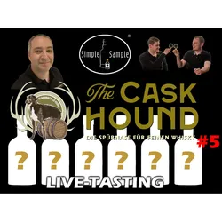 The Caskhound - Live Tasting #5 - 20.11.2024 - 6x2cl - Auslieferung ab 05.11.2024