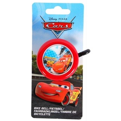 Disney Cars Fahrradklingel Kinder Jungen Fahrradglocke Schelle, mit Lightning McQueen rot