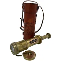 US HANDICRAFTS Antiker Stil – Marine Sailor-Dollond London Spyglass, 40,6 cm Messing-Teleskop mit hoher Auflösung, schönem Deckel und Finish von Â€¦