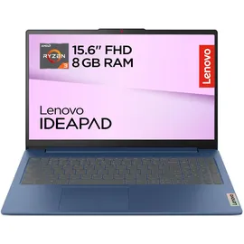 Lenovo IdeaPad Slim 3 15,6" AMD Ryzen 3 7330U 8 GB RAM 512 GB SSD Abyss Blue