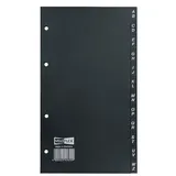Veloflex Register DIN A5 12-teilig Schwarz