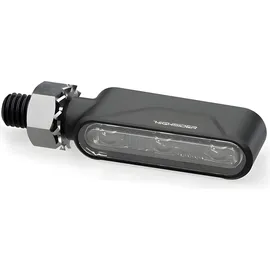 Highsider Esagano-RS LED 3in1 Blinker-Rücklicht-Kombination Schwarz/Rauchgrau Paar