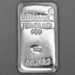 Silberbarren 500g UMICORE gegossen