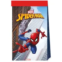 Procos Mitgebsel Tüten Spiderman Crime Fighter,