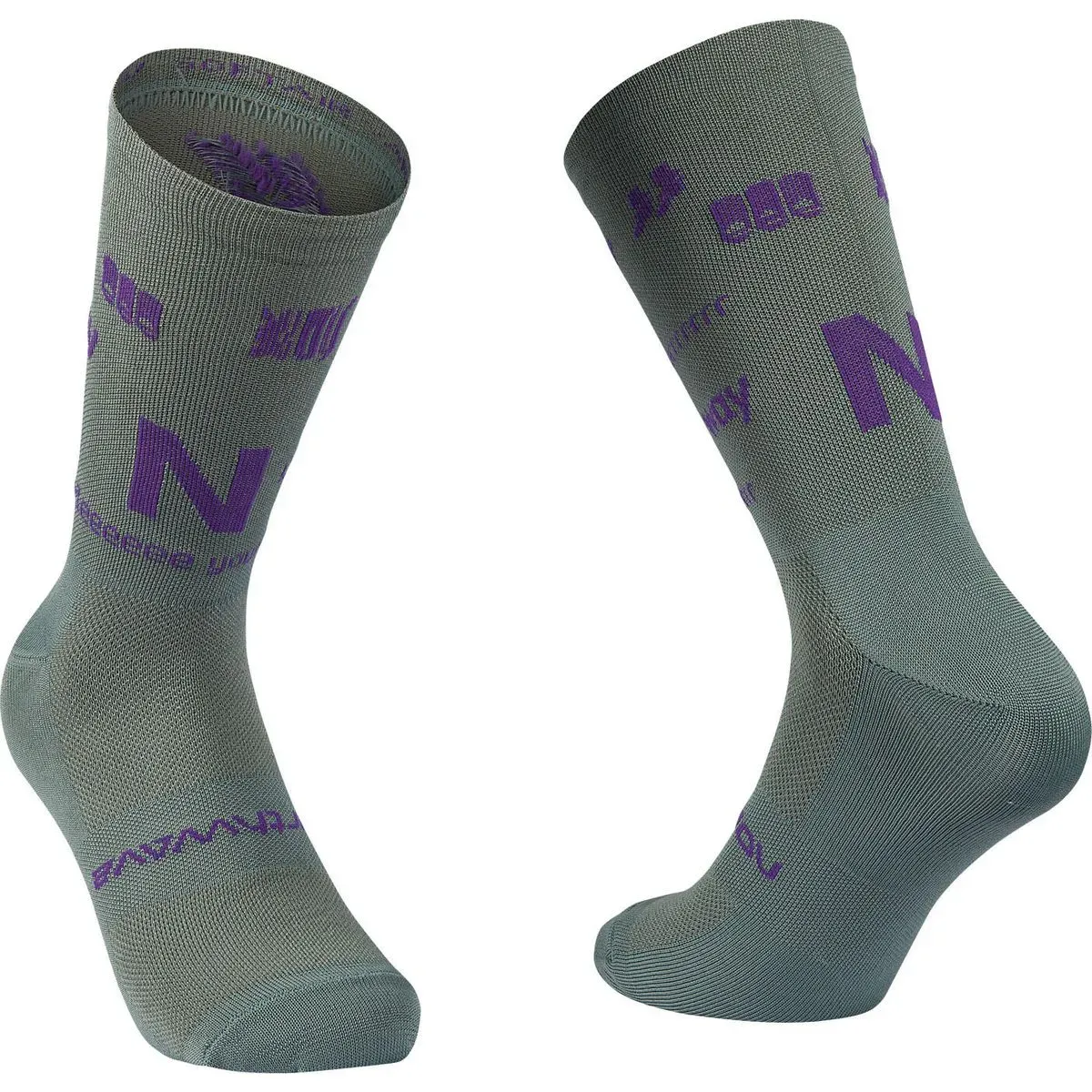 Northwave Type Sock sage/dark purple (131) S