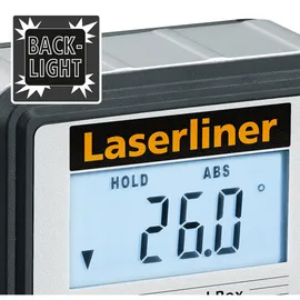 LASERLINER Digitale Wasserwaage MasterLevel Box Schwarz/Grau 0,06 m
