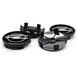 HYGGLY 4 Stück Nabendeckel Radnabenkappen, für OPEL 68mm Felgendeckel Felgenkappen Radnabenabdeckung Wasserdicht Staubdicht Schmücken Zubehör,A