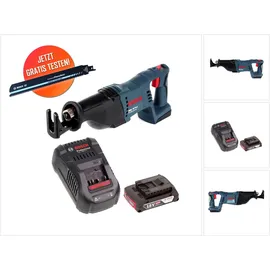 Bosch GSA 18 V-LI Akku Säbelsäge 18 V inkl. 1 x 2,0 Ah + Ladegerät