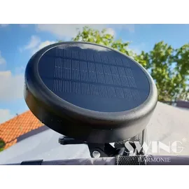 Swing&Harmonie Faltpavillon 4,5 x 4,5 m inkl. Solarmodul Pink