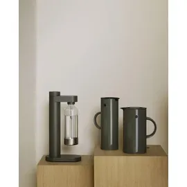 Stelton Brus Wassersprudler dunkelgrün