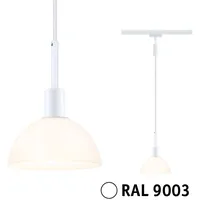 Paulmann Pendelleuchte Sarrasani URail Signalweiß 140 cm x 14
