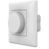 ISOLED Sys-Pro 1 Zone Einbau-Drehknopf Funk-Dimmer 230V, 360VA, Phasenan-/Abschnitt wählbar