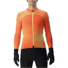 UYN Cross Country Spectre langarm Ski-Langläufer Shirt Herren orange ginger L