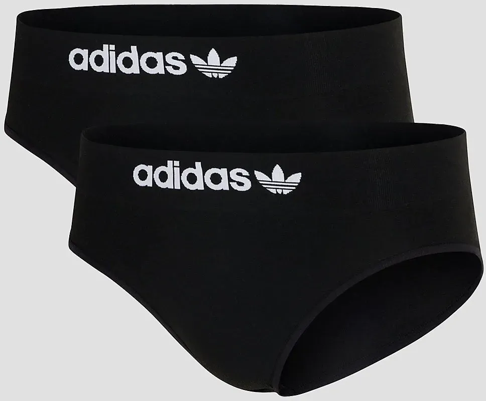 Adidas Underwear Hipster 2Pk Micro Unterwäsche black Gr. S