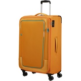 American Tourister Pulsonic Spinner L, Erweiterbar Koffer, 81 cm, 113/122 L, Gelb (Sunset Yellow)