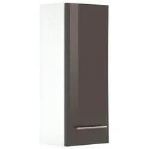 WELLTIME Hängeschrank WELLTIME "Venedig", grau (weiß, grau), B:25cm H:64cm T:20cm, Schränke, Hängeschrank, Badmöbel in Breite 25 cm
