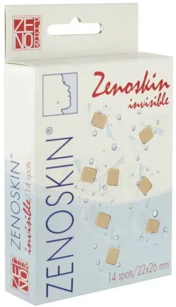 Zenoskin Unsichtbare Pflaster 22x26mm 14 Stück