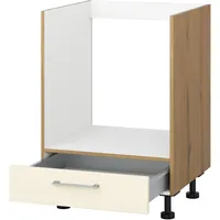 kochstation Herdumbauschrank KS-Trea UHBLS60 60 x 56 x 75 cm Weiß