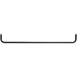 String - Stange für Metallboden, 78 cm / schwarz