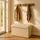 Relaxdays Sitzbank Truhenbank Beige 38 x 76 x 38 cm