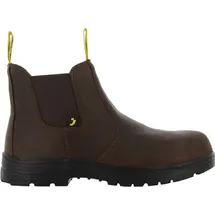 Safety Jogger Jackman S3 rutschfeste Sicherheitsstiefel, Braun, 45 - Dunkelbraun - 45