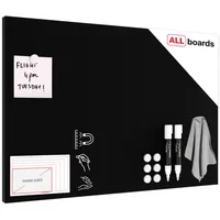ALLboards Kreidetafel 60 x 40 cm Schwarz