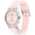 Tommy Hilfiger GIRLS 1720044 38 mm Edelstahlgehäuse Silber Sportarmband Rosa