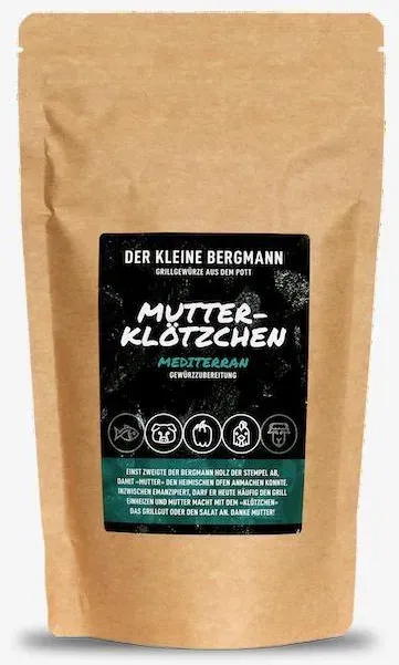 Der Kleine Bergmann Mutterklötzchen Mediterran, 100g Beutel