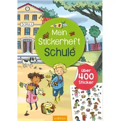 ARSEDITION 134693 Mein Stickerheft Schule