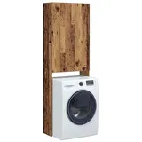 vidaXL Waschmaschinenschrank Altholz-Optik 64x25,5x190 cm, - vidaXL