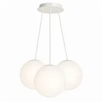 s.luce Orb Cluster 3-flg. 30 cm Rund/Weiß
