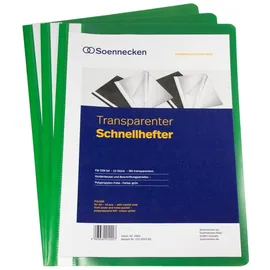 SOENNECKEN Schnellhefter 2964 A4 Grün 10 St.
