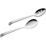 Pintinox Astra Servierlöffel Vorlegeset (2 Servierlöffel) Edelstahl 18/10 Silber