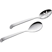 Pintinox Astra Servierlöffel Vorlegeset (2 Servierlöffel) Edelstahl 18/10 Silber