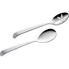 Pintinox Astra Servierlöffel Vorlegeset (2 Servierlöffel) Edelstahl 18/10 Silber