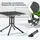 Kettler Klapptisch 70 x 70 x 74 cm Anthrazit