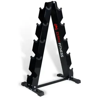 CCLIFE Kurzhantelständer Hantelablage Hantelständer Kurzhantelablage Langhantelablage schwarz
