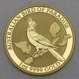 Perth Mint 1 Unze Goldmünze Australien Birds of Paradise - Victoria Paradiesvogel 2019