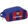FC Barcelona Schuhtasche für die Reise F.C. Barcelona Granatrot Marineblau 34 x 15 x 18 cm, Packsack, Rot, Blau