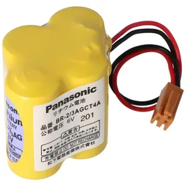 Panasonic Original Lithium Batterie 2400mAh CNC BR-2/3AGCT4A, Fanuc A98L-0031-0025, BR-2/3AG, mit Panasonic Zellen in Erstausrüsterqualität, kein...