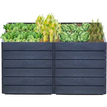 GARANTIA Ergo Quadro 2L 160 x 80 x 75 cm Anthrazit