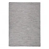vidaXL Outdoor-Teppich Flachgewebe 200x280 cm Braun und Blau