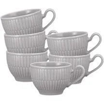 SELTMANN WEIDEN Amina Espressotasse 0,1 l Silbergrau 6 St.