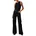 Damen 318 Shaping Wide Leg Jeans Soft Black 32W 30L