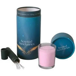 Duftkerzen-Set Rose Kerzensand Kerzenwachs Granulat mit Dochten