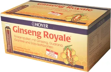 Hoyer Ginseng Royale Trinkampullen, 210 Milliliter