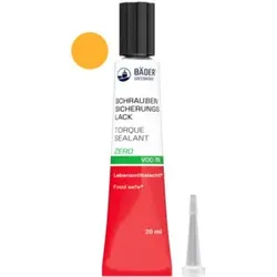 Bäder Schraubensicherungslack Zero 20 ml Tube neon-orange