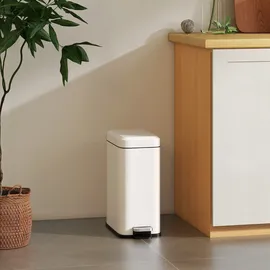 Homcom Mülleimer 5 l Weiß