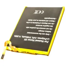 AccuCell Akku für Huawei Honor 5X, HB396481EBC 3,8 Volt 3100mAh